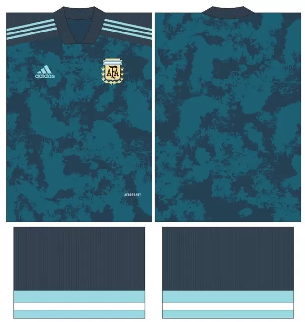 Arte Vetor Camisa Argentina Conceito 23