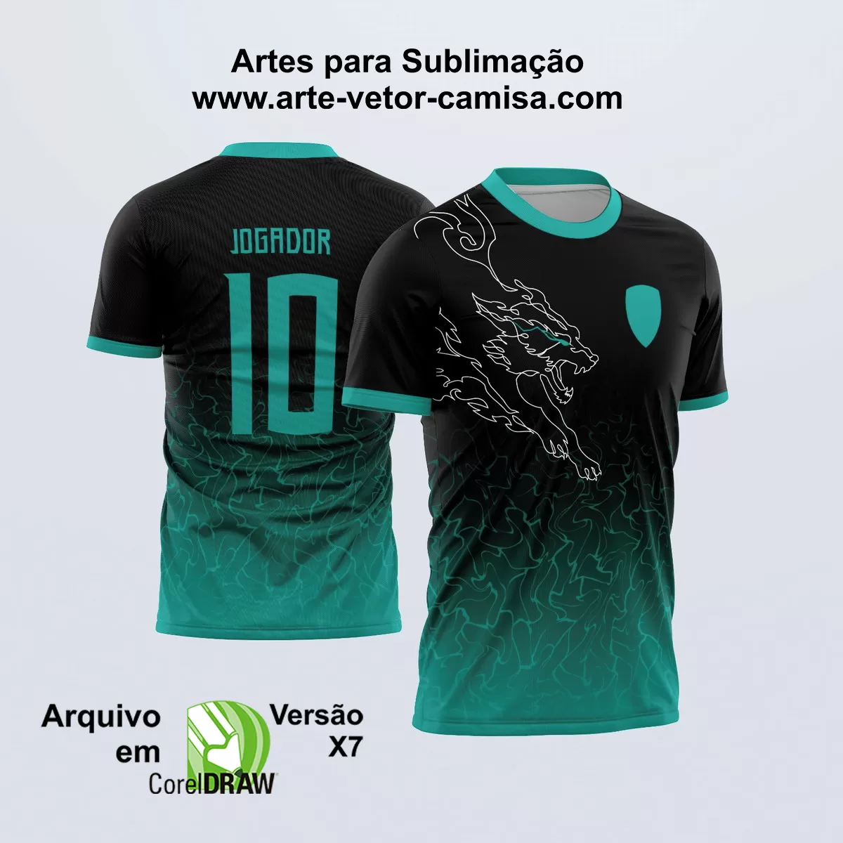 Arte Vetor Camisa Interclasse