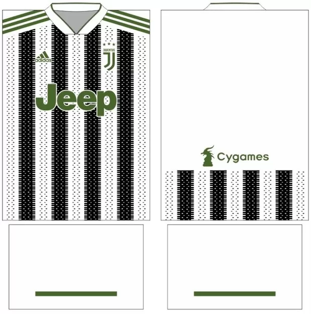 Arte Vetor Camisa Juventus | Modelo 04