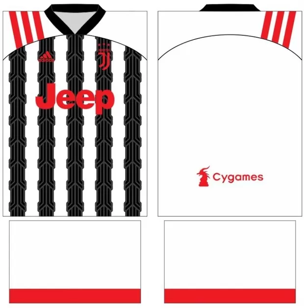 Arte Vetor Camisa Juventus | Modelo 05