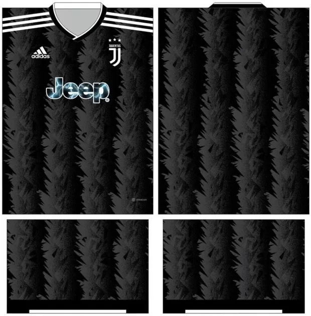 Arte Vetor Camisa Juventus | Modelo 24