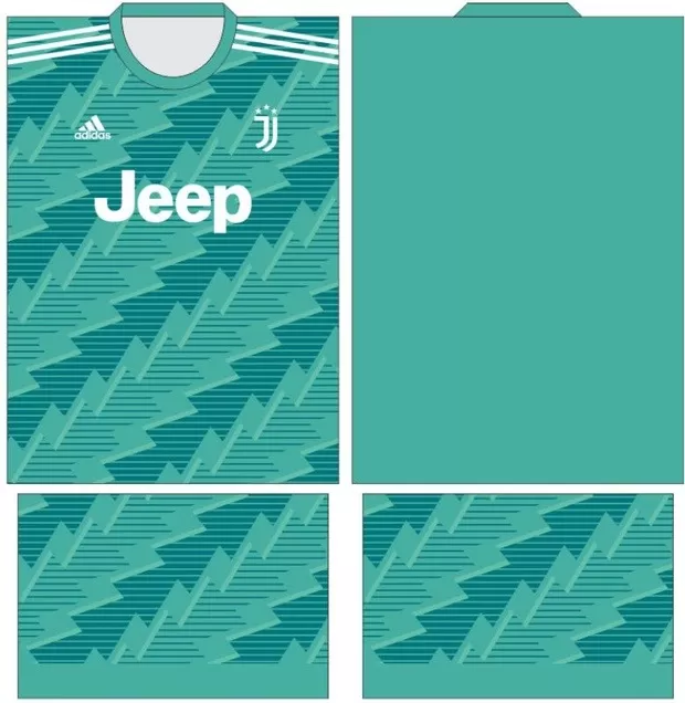 Arte Vetor Camisa Juventus | Modelo 25