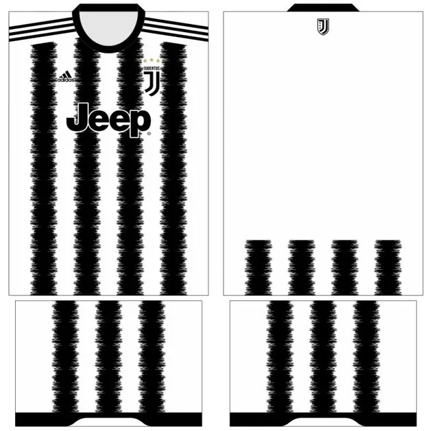 Arte Vetor Camisa Juventus | Modelo 26