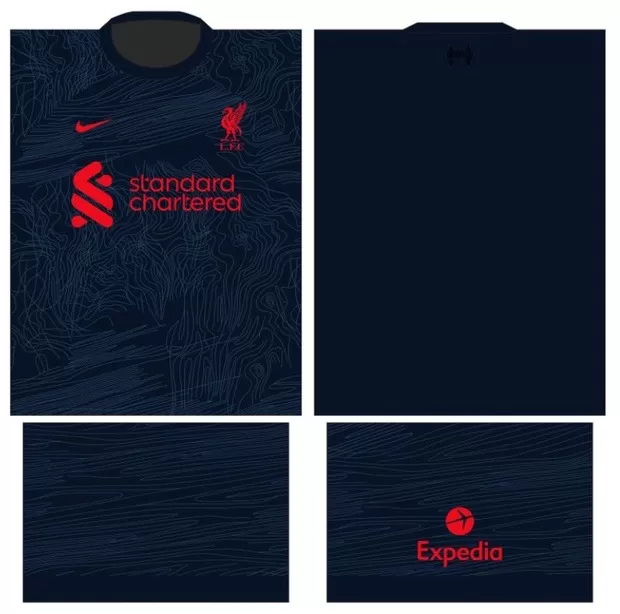 Arte Vetor Camisa LiverPool - Modelo 20