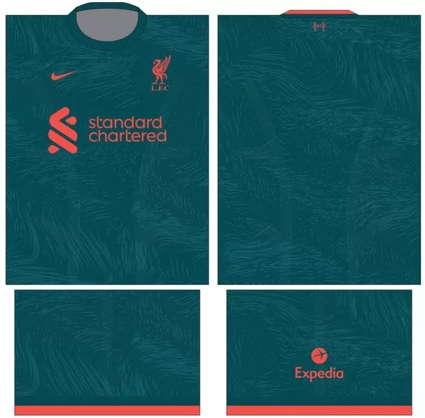 Arte Vetor Camisa LiverPool - Modelo 29