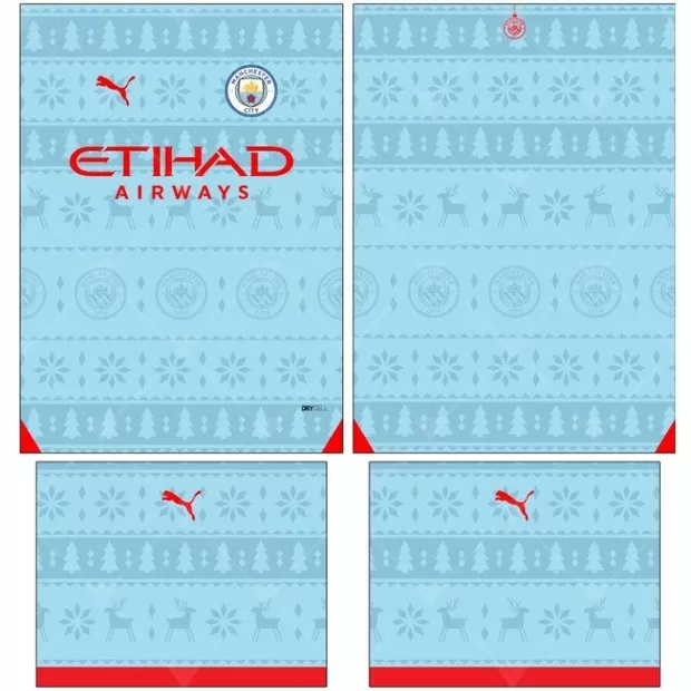 Arte Vetor Camisa Manchester City Conceito 2024 - Modelo 46