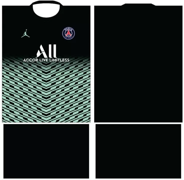 Arte Vetor Camisa Paris Saint Germain PSG - Modelo 46