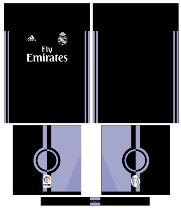 Arte Vetor Camisa Real Madrid - Modelo 03