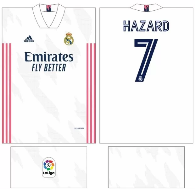 Arte Vetor Camisa Real Madrid - Modelo 13