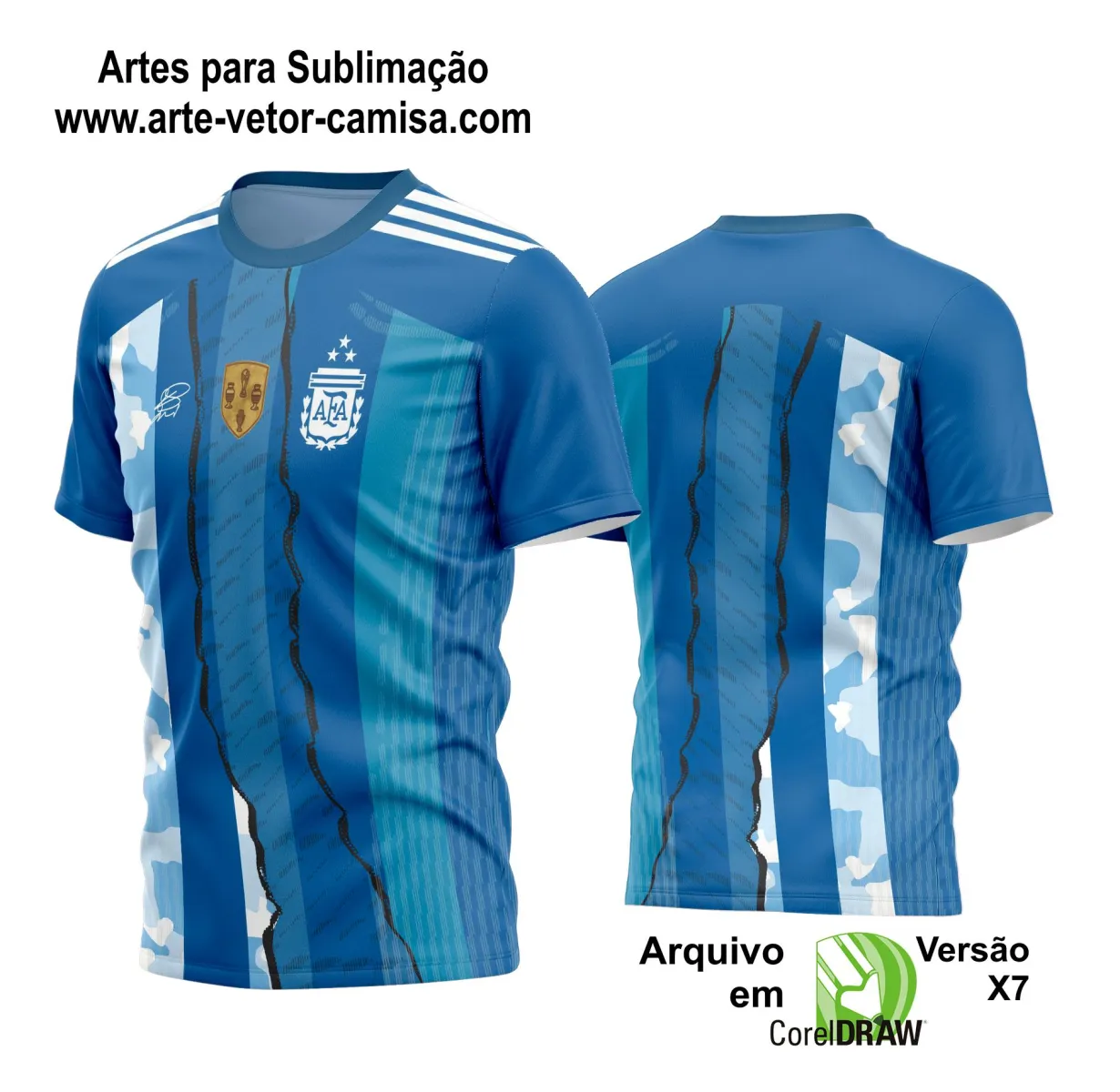 Arte Vetor Camisa de Time Futebol 2024 - 2025