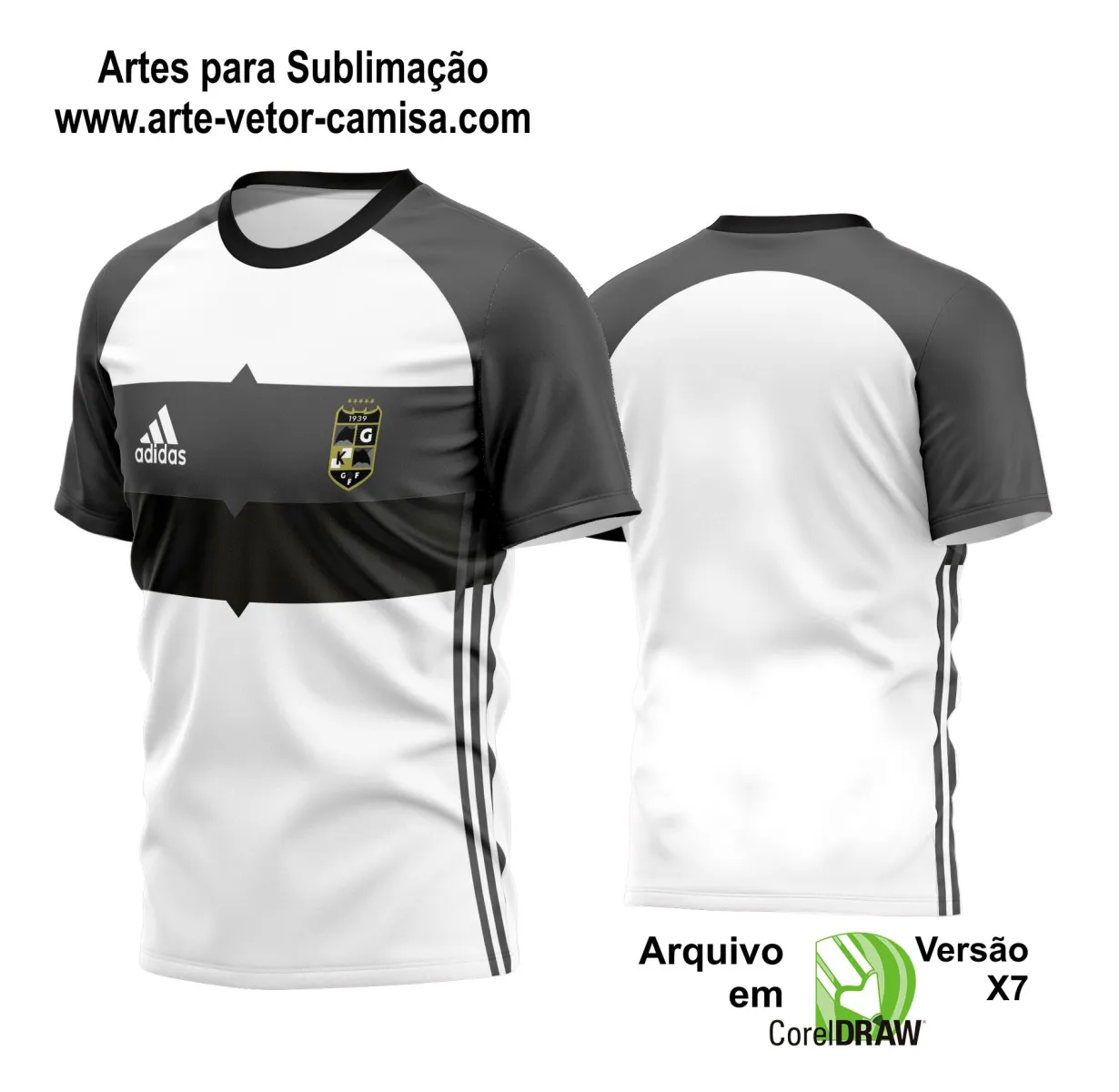 Arte Vetor Camisa de Time Futebol 2024 - 2025