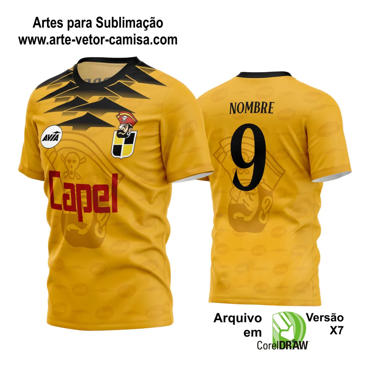 Arte Vetor Camisa de Time Futebol 2024 - 2025