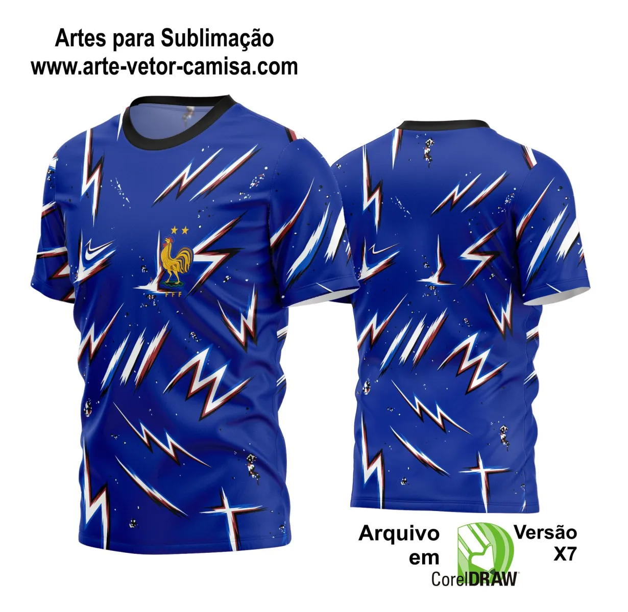 Arte Vetor Camisa de Time Futebol 2024 - 2025