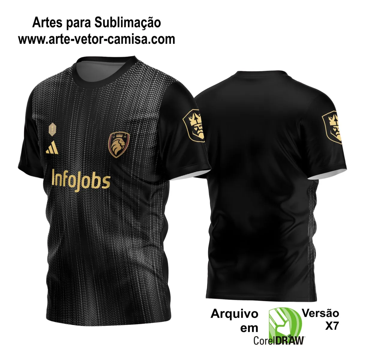 Arte Vetor Camisa de Time Futebol 2024 - 2025