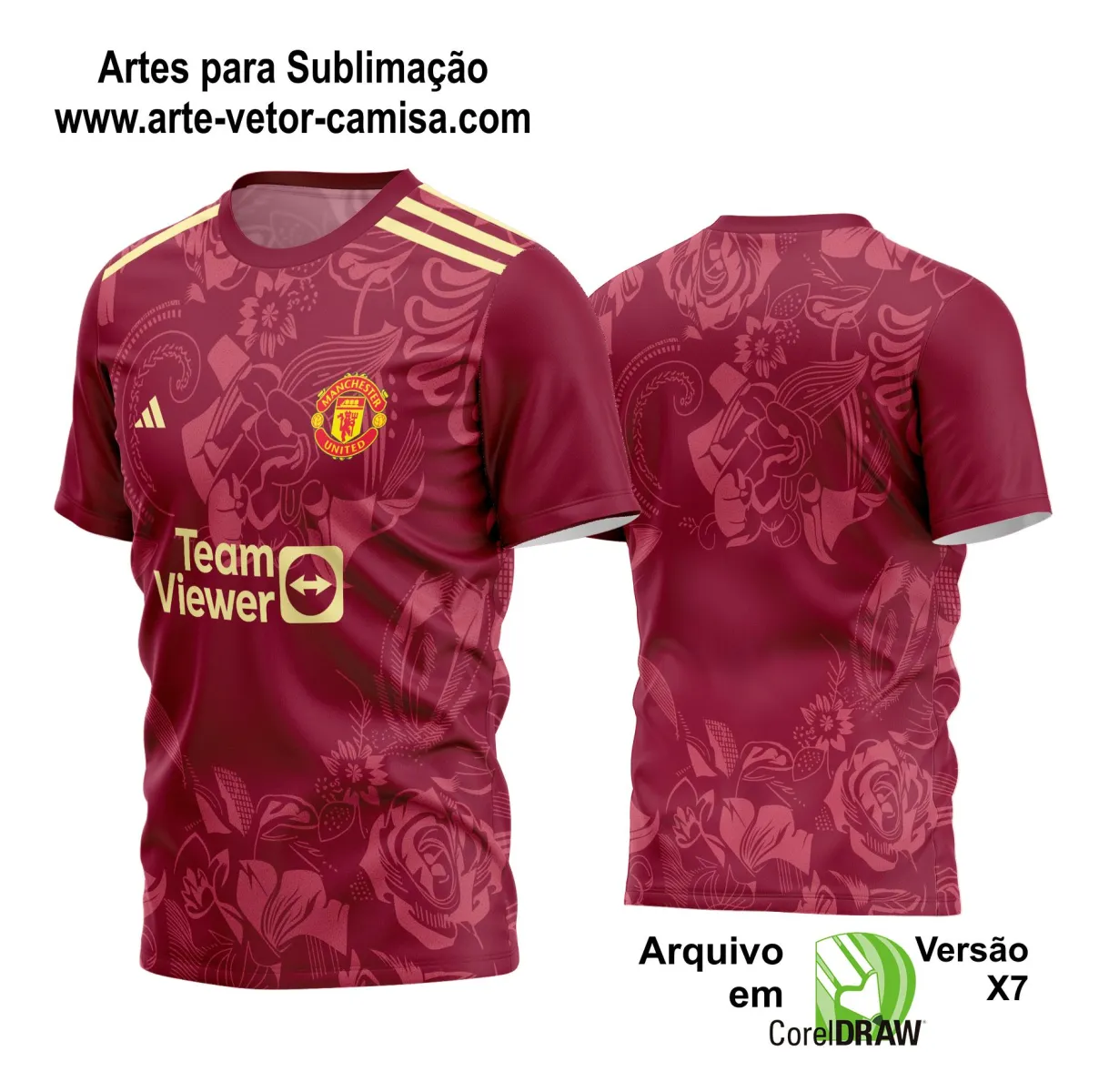 Arte Vetor Camisa de Time Futebol 2024 - 2025