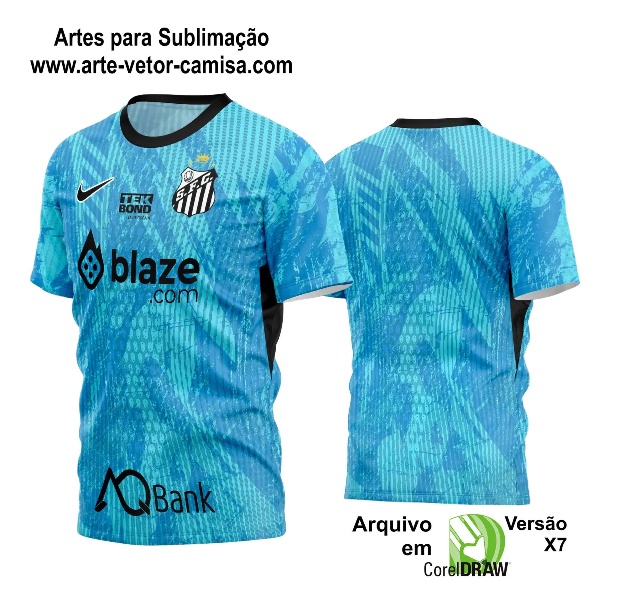 Arte Vetor Camisa de Time Futebol 2024 - 2025