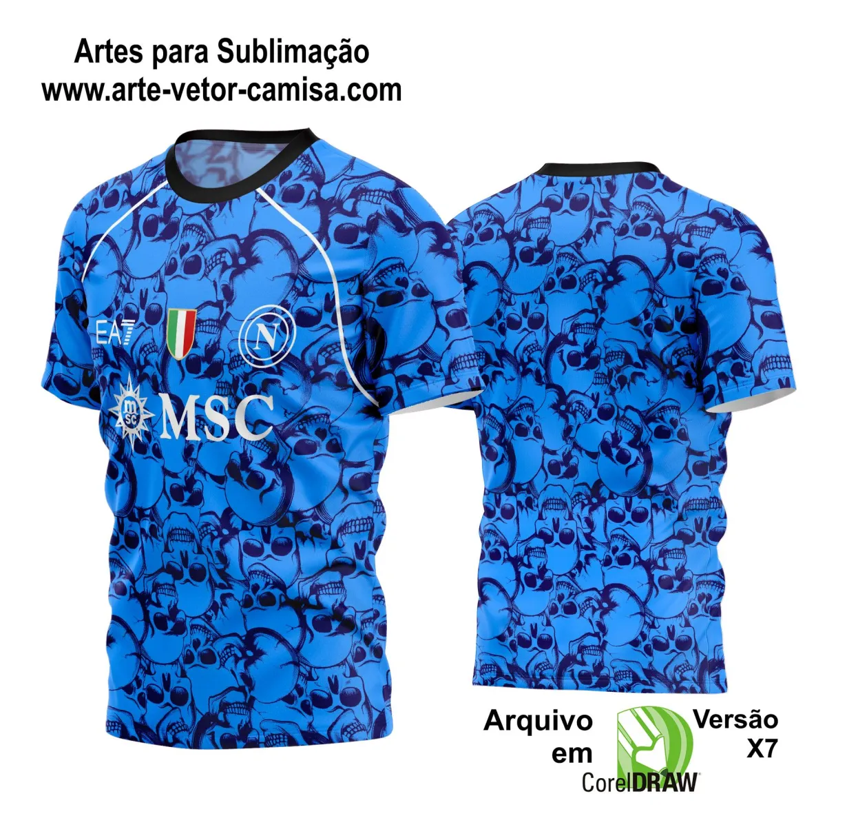 Arte Vetor Camisa de Time Futebol 2024 - 2025