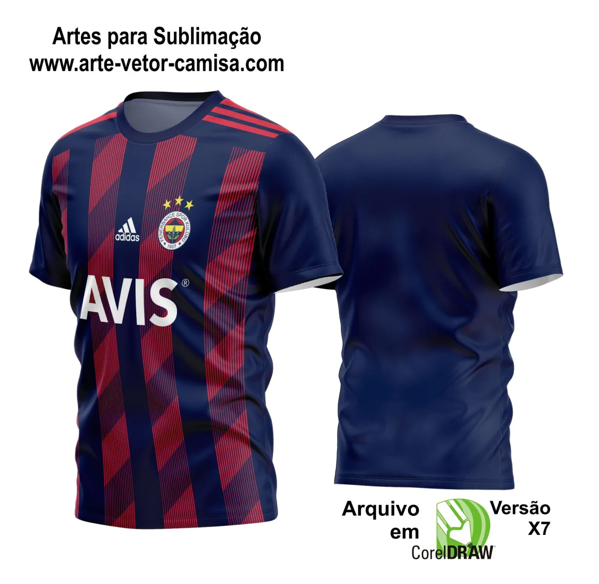 Arte Vetor Camisa de Time Futebol 2024 - 2025