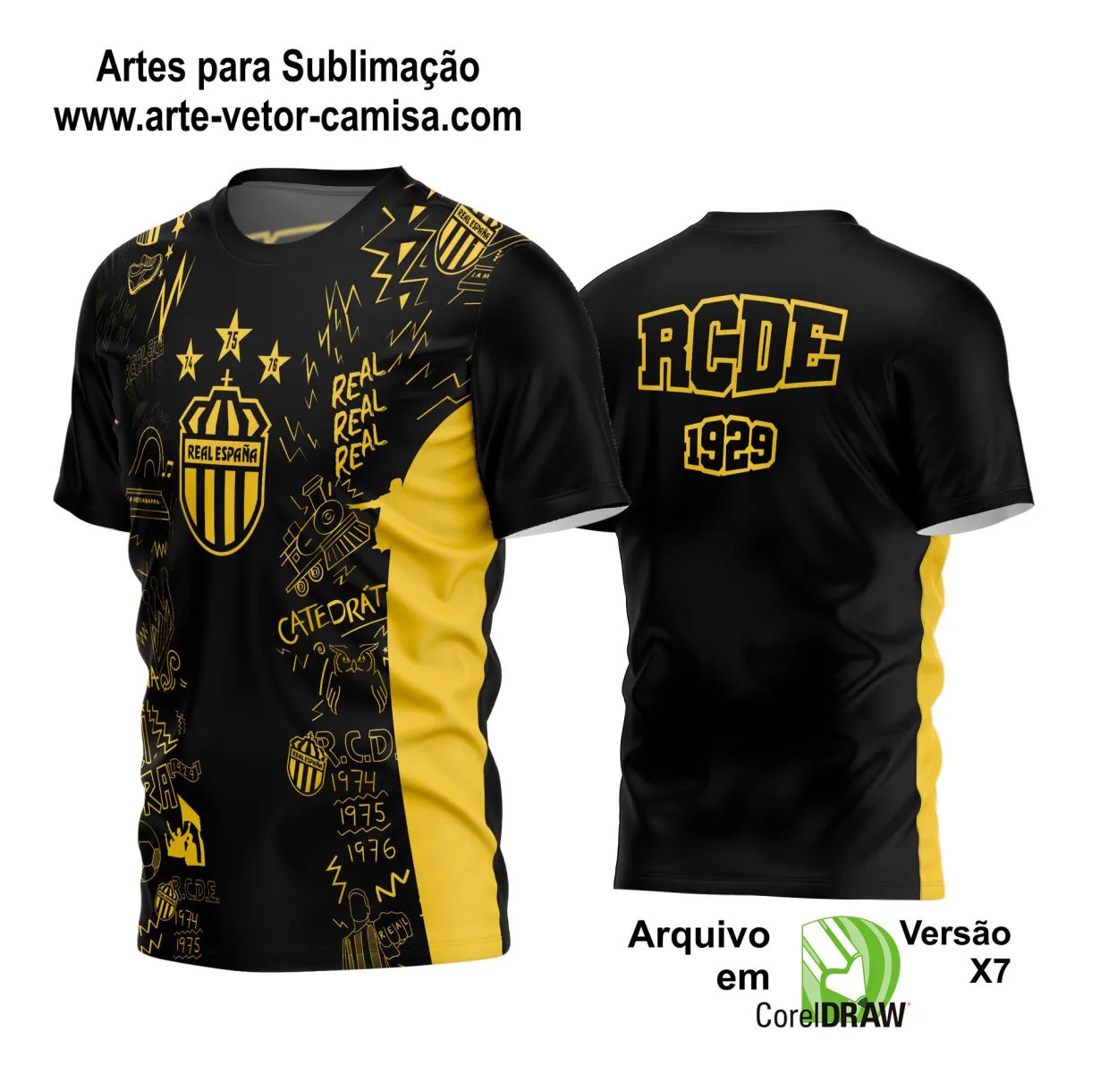 Arte Vetor Camisa de Time Futebol 2024 - 2025