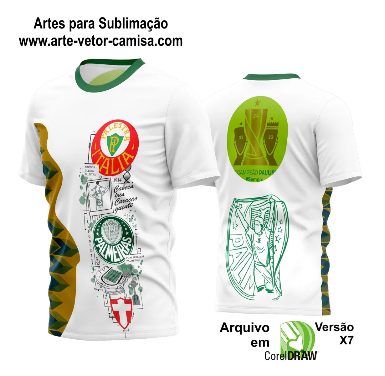 Arte Vetor Camisa de Time Futebol 2024 - 2025