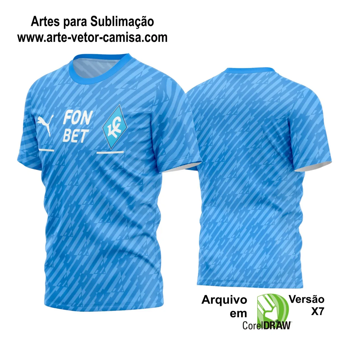 Arte Vetor Camisa de Time Futebol 2024 - 2025