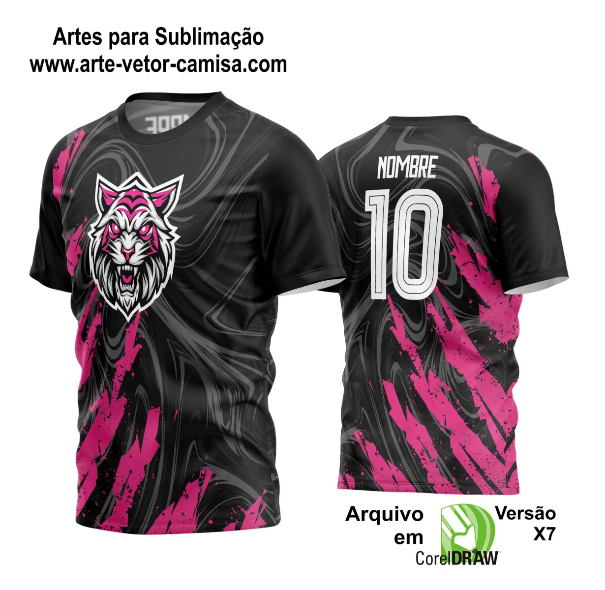 Arte Vetor Estampa Camisa Time Amador Futebol 2024