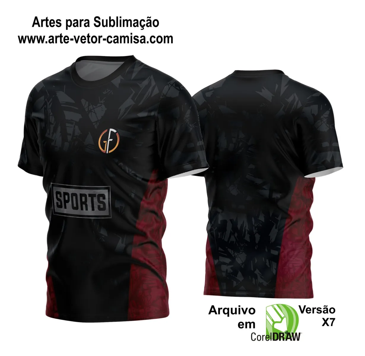 Arte Vetor Estampa Camisa Time Amador Futebol 2024