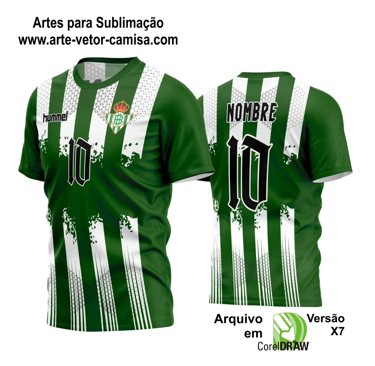 Arte Vetor Estampa Camisa Time Amador Futebol 2024