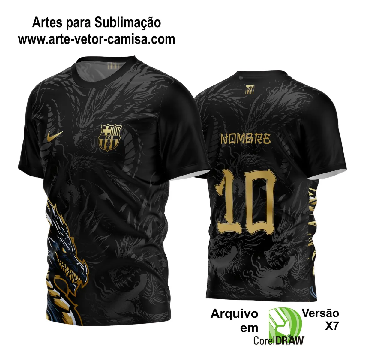 Arte Vetor Estampa Camisa Time Amador Futebol 2024