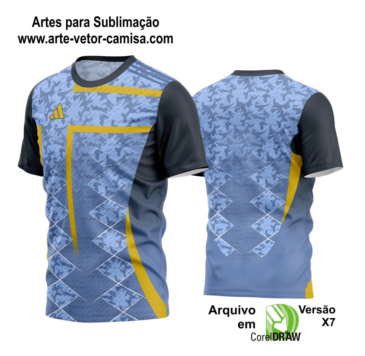 Arte Vetor Estampa Camisa Time Amador Futebol 2024