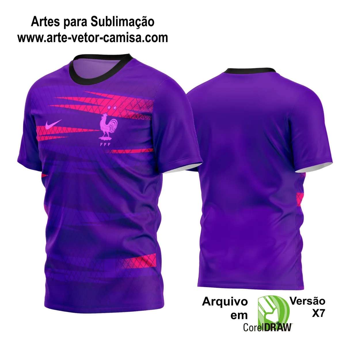 Arte Vetor Estampa Camisa Time Amador Futebol 2024