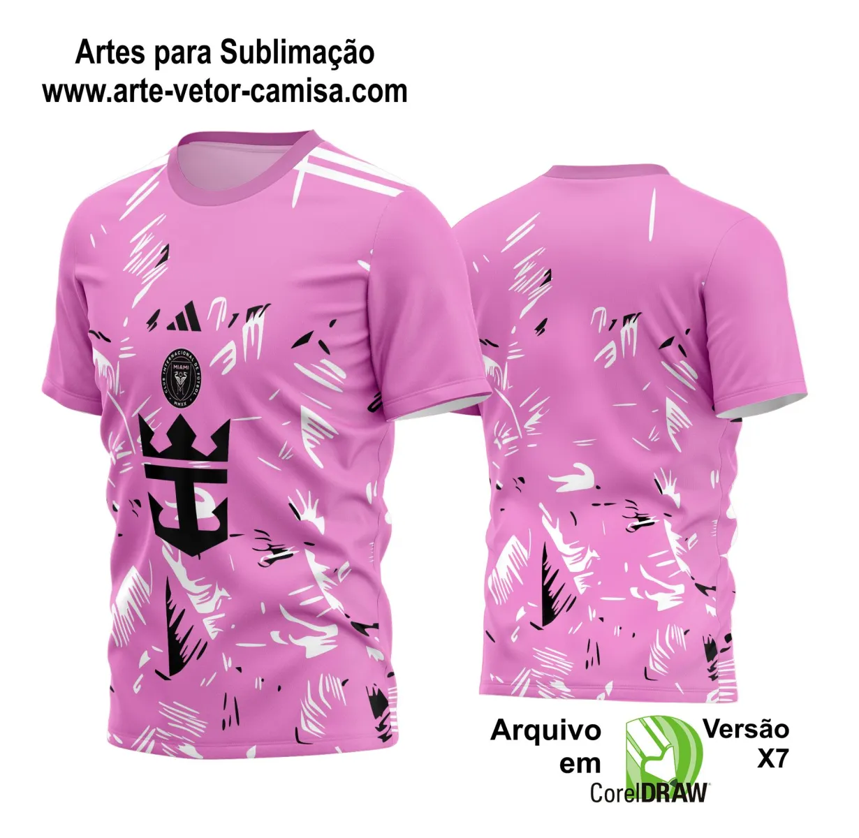 Arte Vetor Estampa Camisa Time Amador Futebol 2024