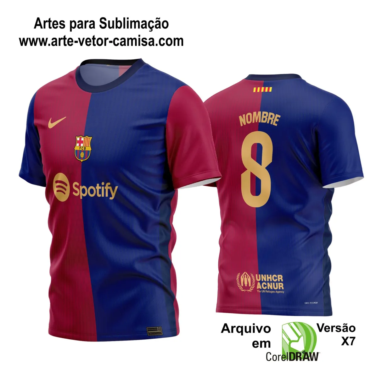 Arte Vetor Estampa Camisa Time Amador Futebol 2024