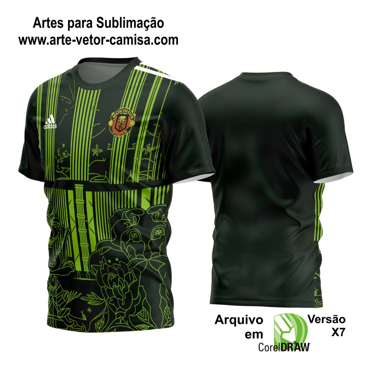 Arte Vetor Estampa Camisa Time Amador Futebol 2024