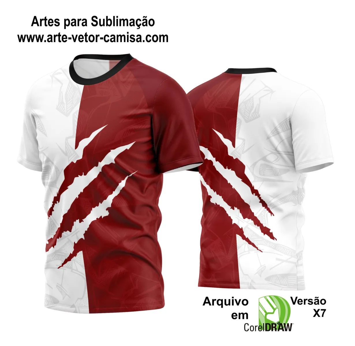 Arte Vetor Estampa Camisa Time Amador Futebol 2024