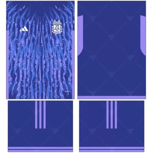 Arte Vetor Camisa Argentina Conceito 01