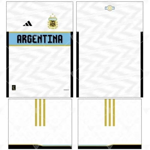 Arte Vetor Camisa Argentina Conceito 02