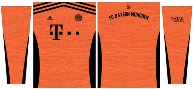 Arte Vetor Camisa Bayern München Conceito 2024 | Modelo 13