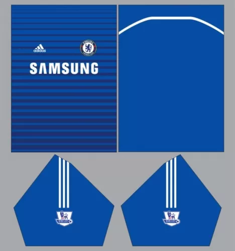 Arte Vetor Camisa Chelsea | Modelo 01