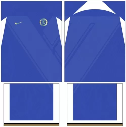 Arte Vetor Camisa Chelsea | Modelo 30