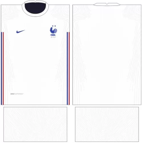 Arte Vetor Camisa França | Modelo 05