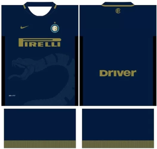 Arte Vetor Camisa Inter de Milão 2024 | Modelo 13
