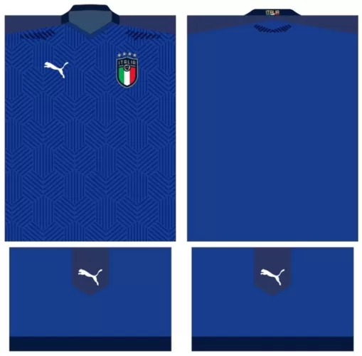Arte Vetor Camisa Italia Conceito 2024 | Modelo 09
