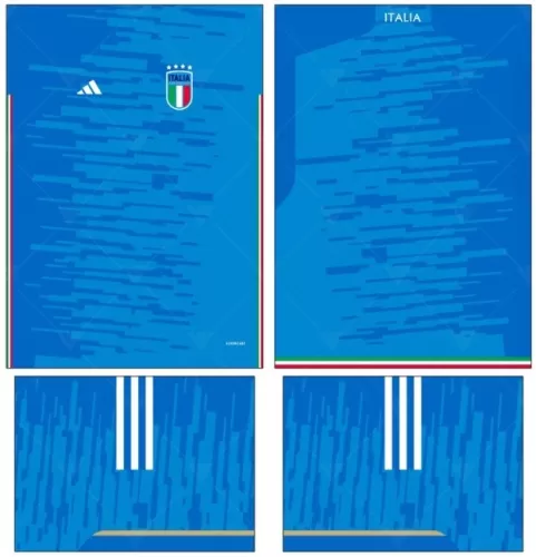 Arte Vetor Camisa Italia Conceito 2024 | Modelo 16