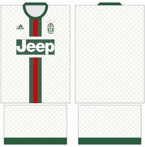 Arte Vetor Camisa Juventus | Modelo 02