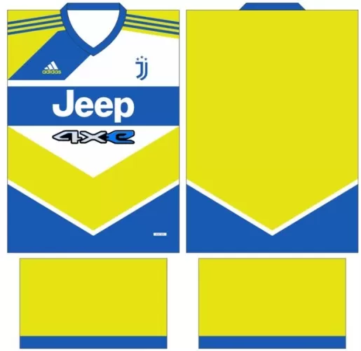 Arte Vetor Camisa Juventus | Modelo 07