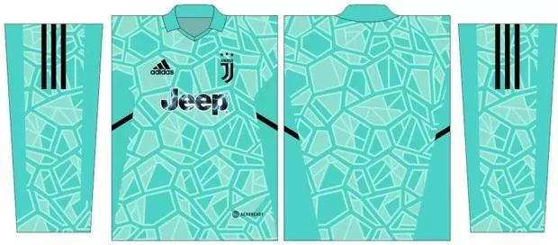 Arte Vetor Camisa Juventus | Modelo 21