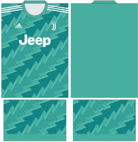 Arte Vetor Camisa Juventus | Modelo 25