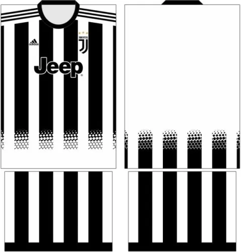 Arte Vetor Camisa Juventus | Modelo 27