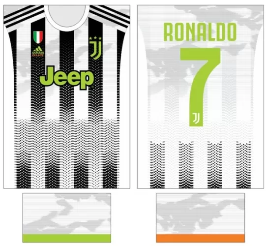 Arte Vetor Camisa Juventus | Modelo 42